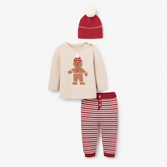 Gingerbread Holiday Pullover Set